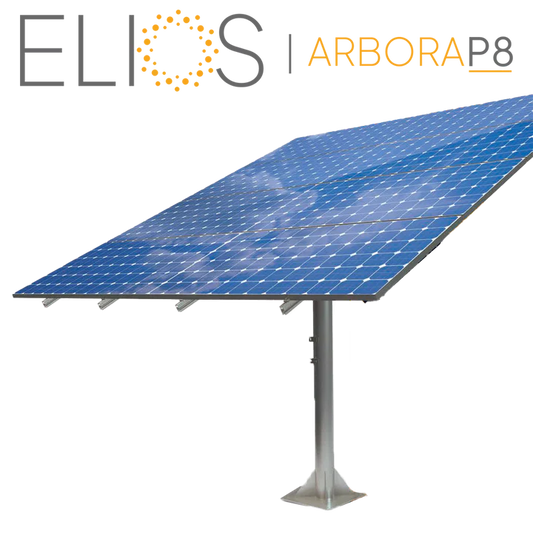 Elios Arbora P8 | Système de Montage pour 8 Panneaux Solaires | Système de Montage sur Poteau