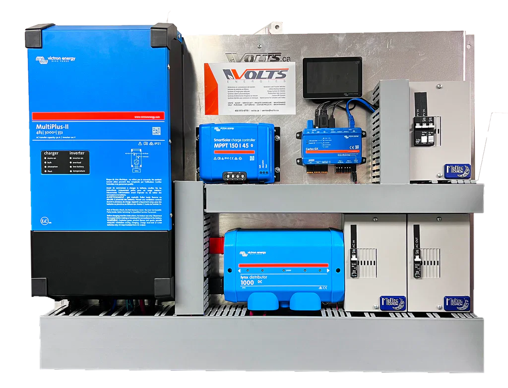 Kit Pré-Monté : Onduleur-Chargeur Victron Energy 3000W