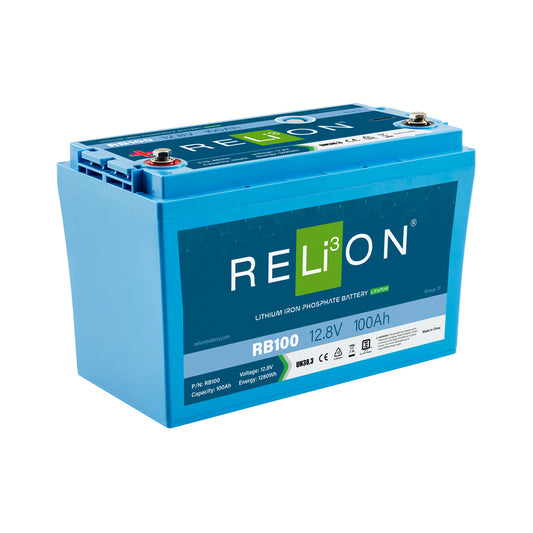 RELION 12V 100Ah LiFePO4 Battery | RB100
