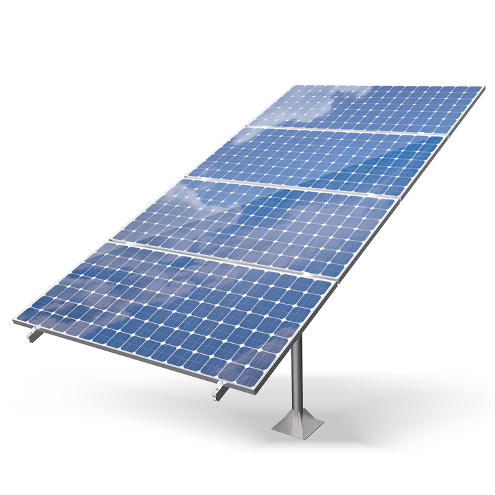 Elios Arbora P4 | Mounting System for 4 Solar Panels | Pole Mounting System